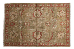 6x9 Vintage Armenian Sultanabad Design Carpet // ONH Item mc002140