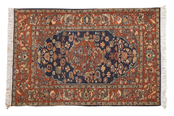 4x6 Vintage Armenian Hamadan Design Rug // ONH Item mc002143