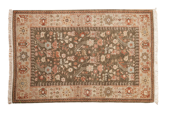 4x6 Vintage Armenian Hamadan Design Rug // ONH Item mc002146