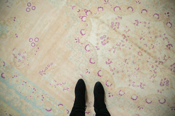 10x14 Vintage Distressed Bulgarian Kerman Design Carpet // ONH Item mc002152 Image 1