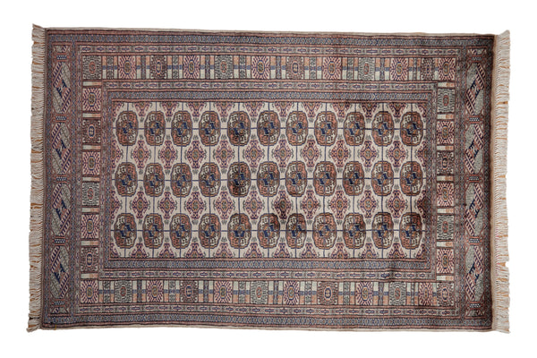 4x6 Vintage Fine Bokhara Rug // ONH Item mc002154
