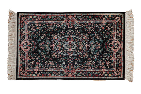 2.5x4 Vintage Pakistani Savonnerie Design Rug // ONH Item mc002157