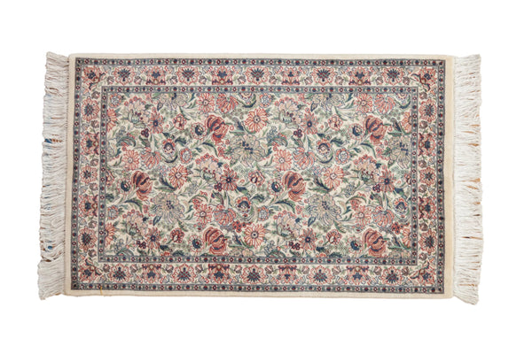 2.5x4 Vintage Pakistani Arts And Crafts Design Rug // ONH Item mc002159