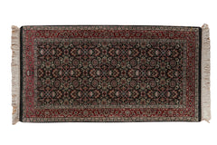 2x4 Vintage Indian Tabriz Design Rug Runner // ONH Item mc002167