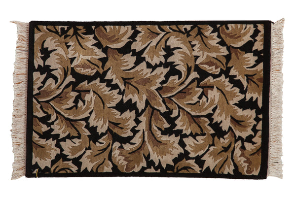 2x3 Vintage Indian Arts And Crafts Design Rug Mat // ONH Item mc002173