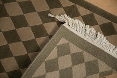 2x3 Vintage Contemporary Indian Checkered Design Rug Mat // ONH Item mc002175 Image 7
