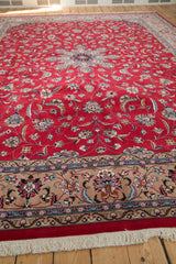 9x12.5 Vintage Pakistani Isfahan Design Carpet // ONH Item mc002189 Image 3