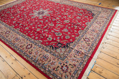 9x12.5 Vintage Pakistani Isfahan Design Carpet // ONH Item mc002189 Image 4