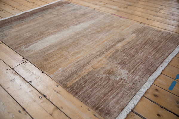 4x6 Indian Modern Abstract Design Rug // ONH Item mc002192 Image 5