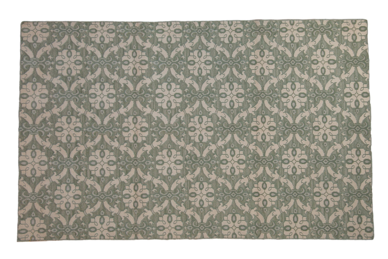 5x8 Contemporary Indian Soumac Design Carpet // ONH Item mc002197