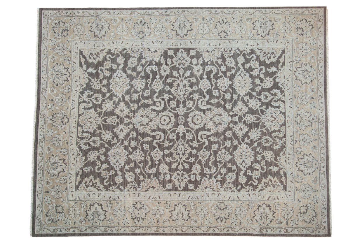 8x10 Distressed Agra Carpet // ONH Item mc002200