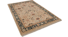 6x9.5 Vintage Indian Bijar Design Carpet // ONH Item mc002208 Image 1