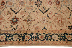 6x9.5 Vintage Indian Bijar Design Carpet // ONH Item mc002208 Image 2