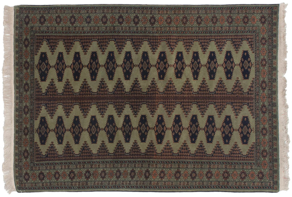 4x6 Vintage Siberian Bokhara Design Rug // ONH Item mc002209 Image 1