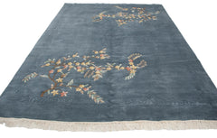 9x12 Vintage Indian Art Deco Design Carpet // ONH Item mc002214 Image 2