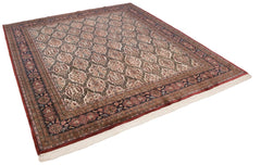 8x9.5 Vintage Indian Meshed Design Carpet // ONH Item mc002218 Image 1