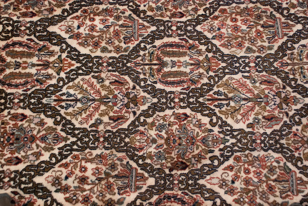 8x9.5 Vintage Indian Meshed Design Carpet // ONH Item mc002218 Image 3