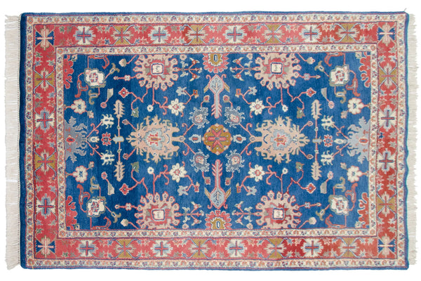 4.5x7 Vintage Indian Bijar Design Rug // ONH Item mc002222 Image 1