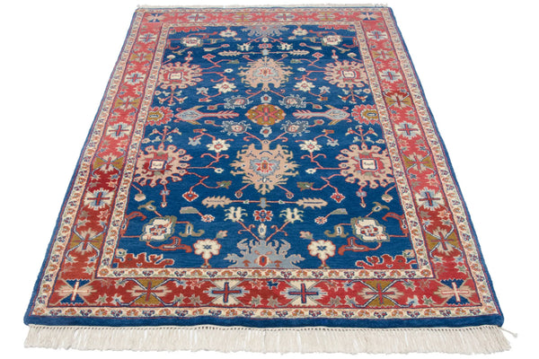 4.5x7 Vintage Indian Bijar Design Rug // ONH Item mc002222 Image 3