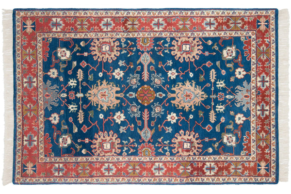 4.5x7 Vintage Indian Bijar Design Rug // ONH Item mc002222 Image 7