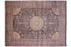 9x12 Vintage Indian Ardebil Design Carpet // ONH Item mc002223 Image 1
