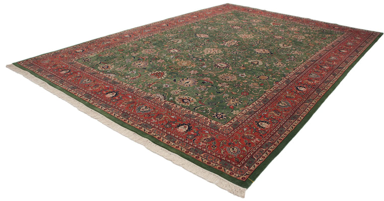 10x14.5 Vintage Indian Meshed Design Carpet // ONH Item mc002226 Image 1