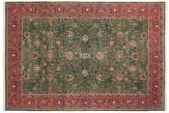10x14.5 Vintage Indian Meshed Design Carpet // ONH Item mc002226 Image 8