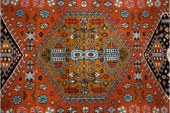 4x6 Vintage Indian Caucasian Design Rug // ONH Item mc002229 Image 5