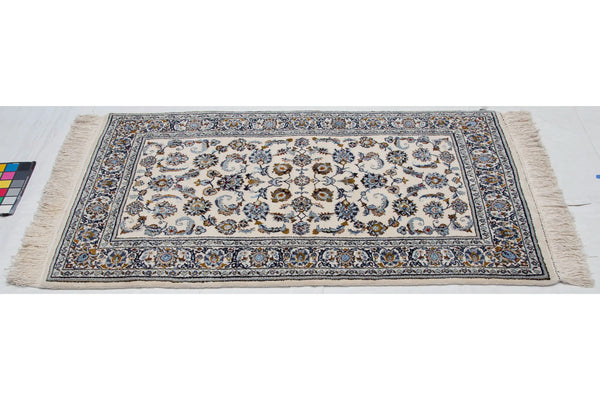 3x5 Vintage Indian Isfahan Design Rug // ONH Item mc002230 Image 1