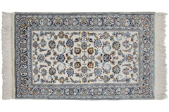 3x5 Vintage Indian Isfahan Design Rug // ONH Item mc002230 Image 2