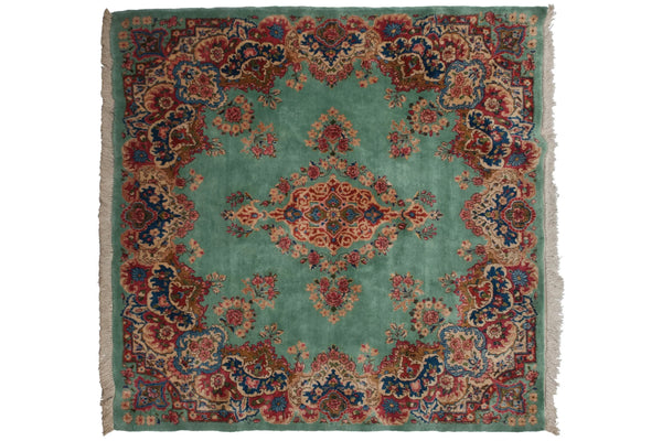 4.5x5 Vintage Kerman Square Rug // ONH Item mc002234 Image 1