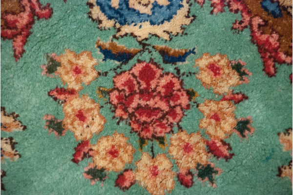 4.5x5 Vintage Kerman Square Rug // ONH Item mc002234 Image 5
