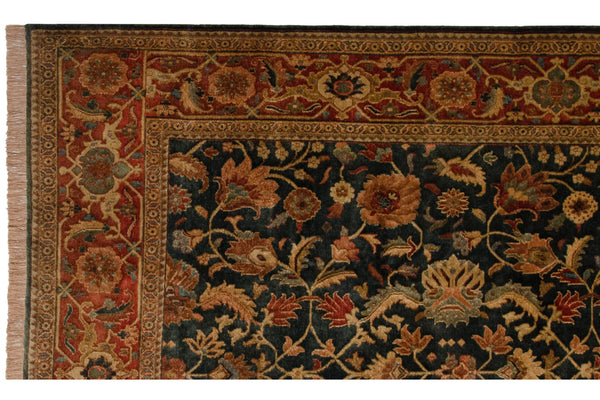9x11.5 Vintage Indian Serapi Design Carpet // ONH Item mc002239 Image 11