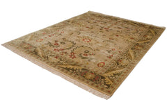 8x10 Vintage Indian Arts And Crafts Design Carpet // ONH Item mc002243 Image 3