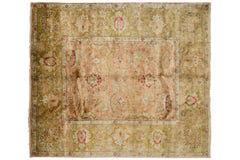 8.5x9.5 Vintage Agra Square Carpet // ONH Item mc002244 Image 2