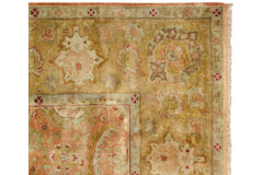 8.5x9.5 Vintage Agra Square Carpet // ONH Item mc002244 Image 6