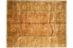 8.5x9.5 Vintage Agra Square Carpet // ONH Item mc002244 Image 13