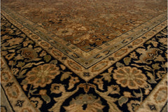 6x9 Vintage Indian Tabriz Design Carpet // ONH Item mc002245 Image 5