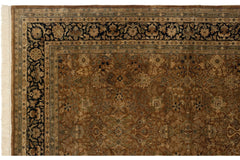 6x9 Vintage Indian Tabriz Design Carpet // ONH Item mc002245 Image 9
