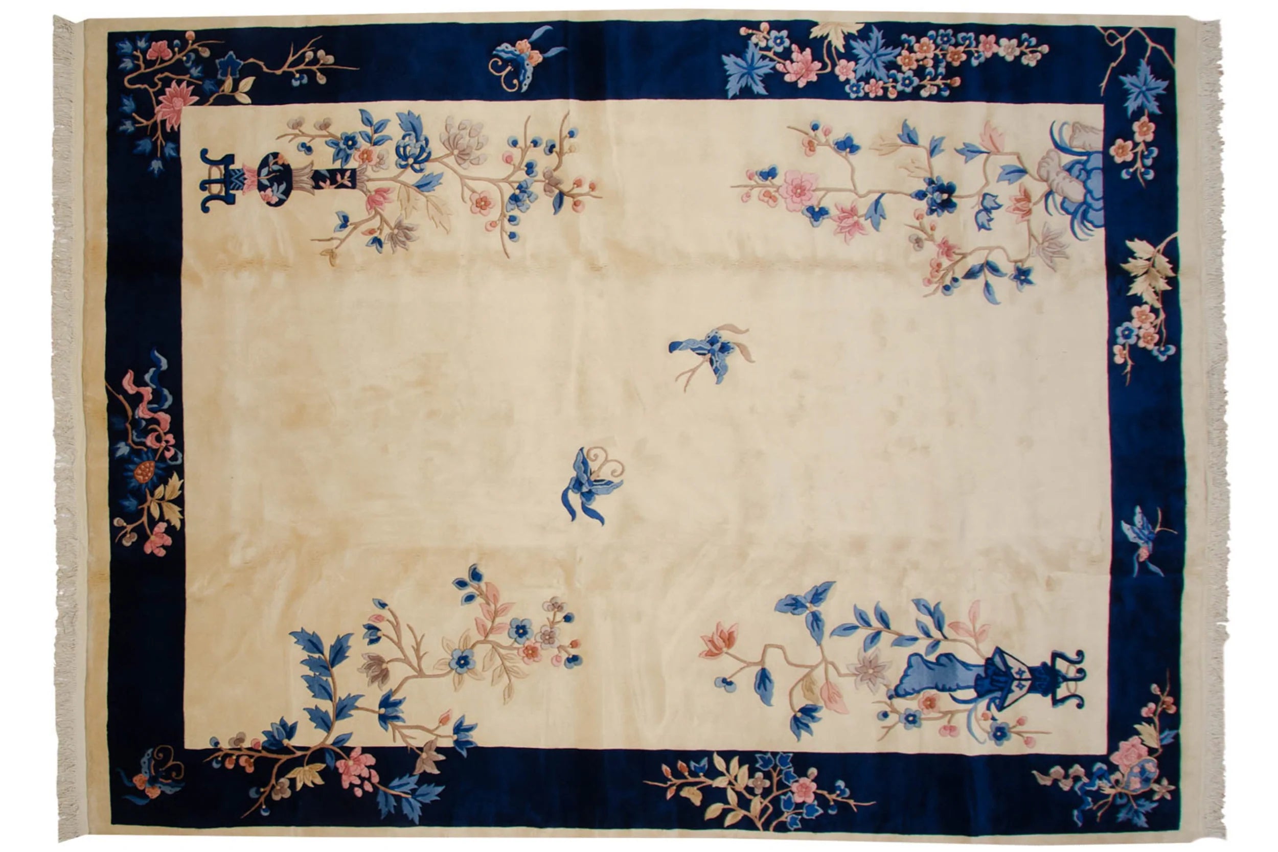 9x12 Vintage Art Deco Carpet // ONH Item mc002249 Image 1