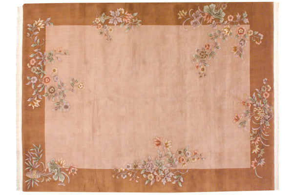 9x12 Vintage Art Deco Carpet // ONH Item mc002256