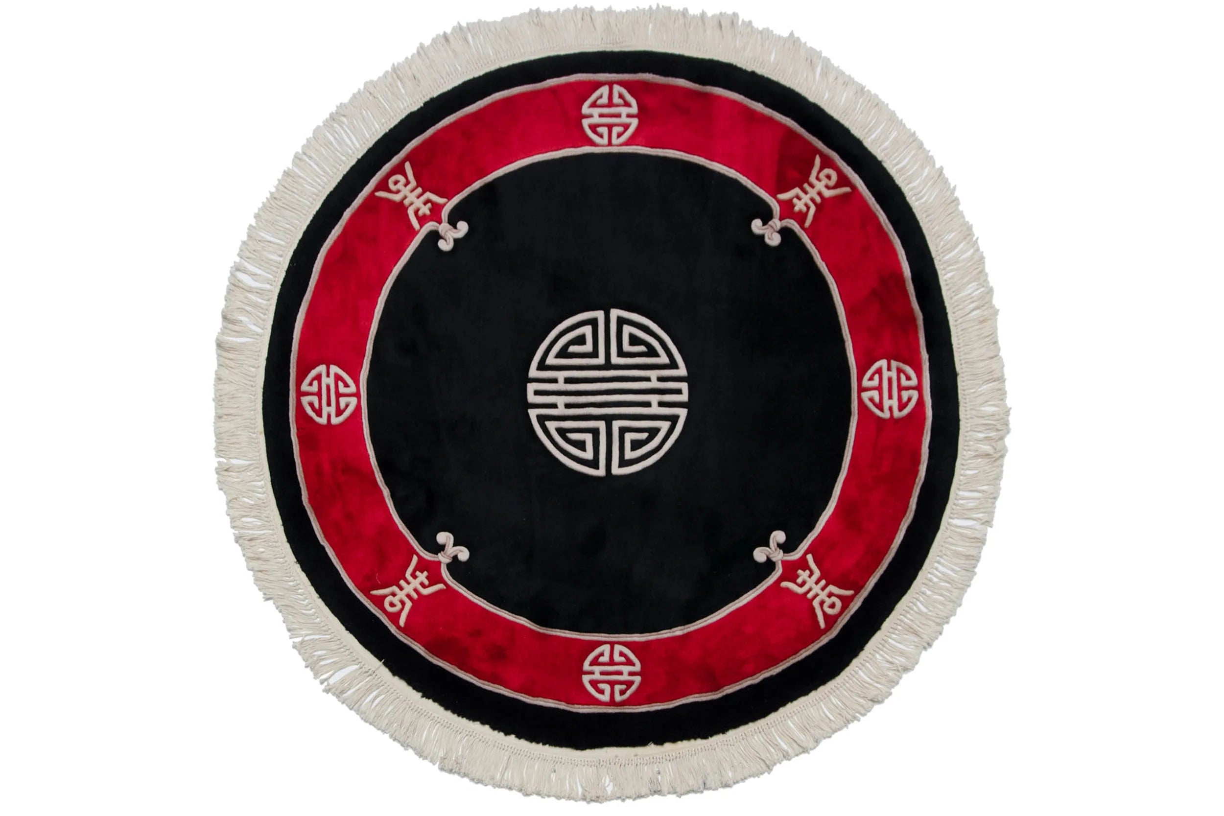 5x5 Vintage Peking Round Rug // ONH Item mc002258 Image 1