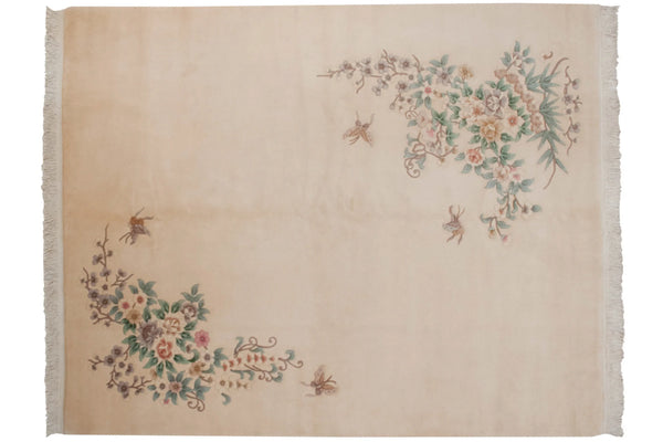 8x10 Vintage Art Deco Carpet // ONH Item mc002260