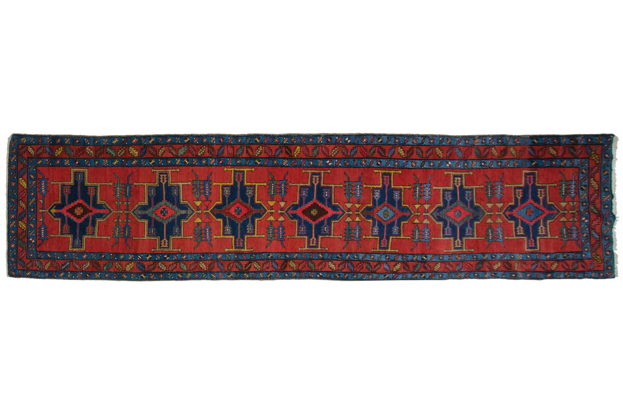 3.5x14 Antique Northwest Persian Rug Runner // ONH Item mc002268