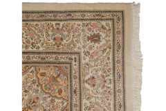 11.5x13 Vintage Tabriz Square Carpet // ONH Item mc002271 Image 8