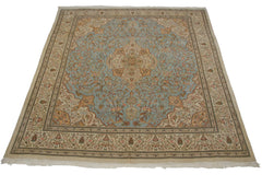 11.5x13 Vintage Tabriz Square Carpet // ONH Item mc002271 Image 11