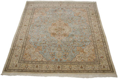 11.5x13 Vintage Tabriz Square Carpet // ONH Item mc002271 Image 12