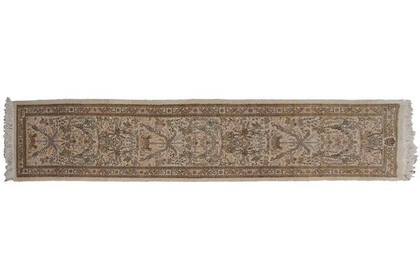 2.5x12 Vintage Tabriz Rug Runner // ONH Item mc002272