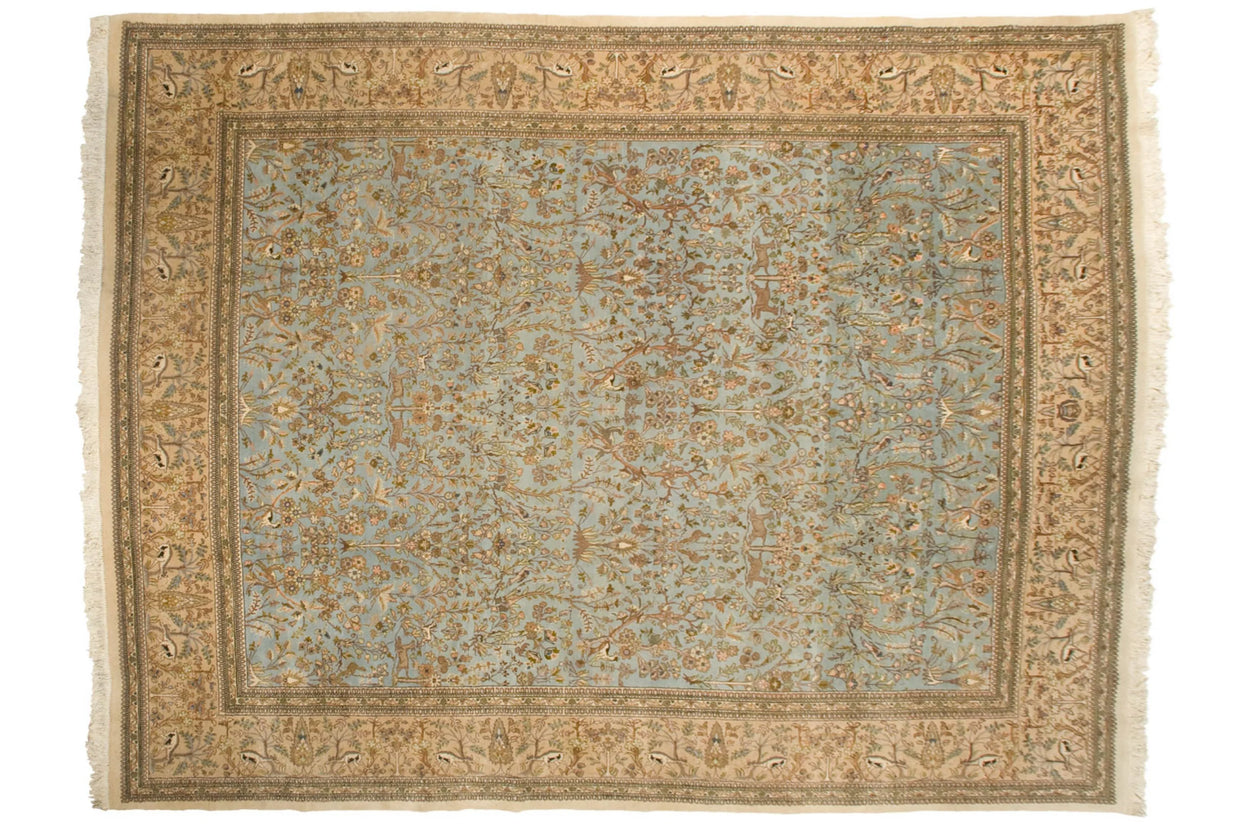 10x13 Vintage Tabriz Carpet // ONH Item mc002274