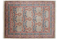 8.5x12 Vintage Indian Arts And Crafts Design Carpet // ONH Item mc002275 Image 2